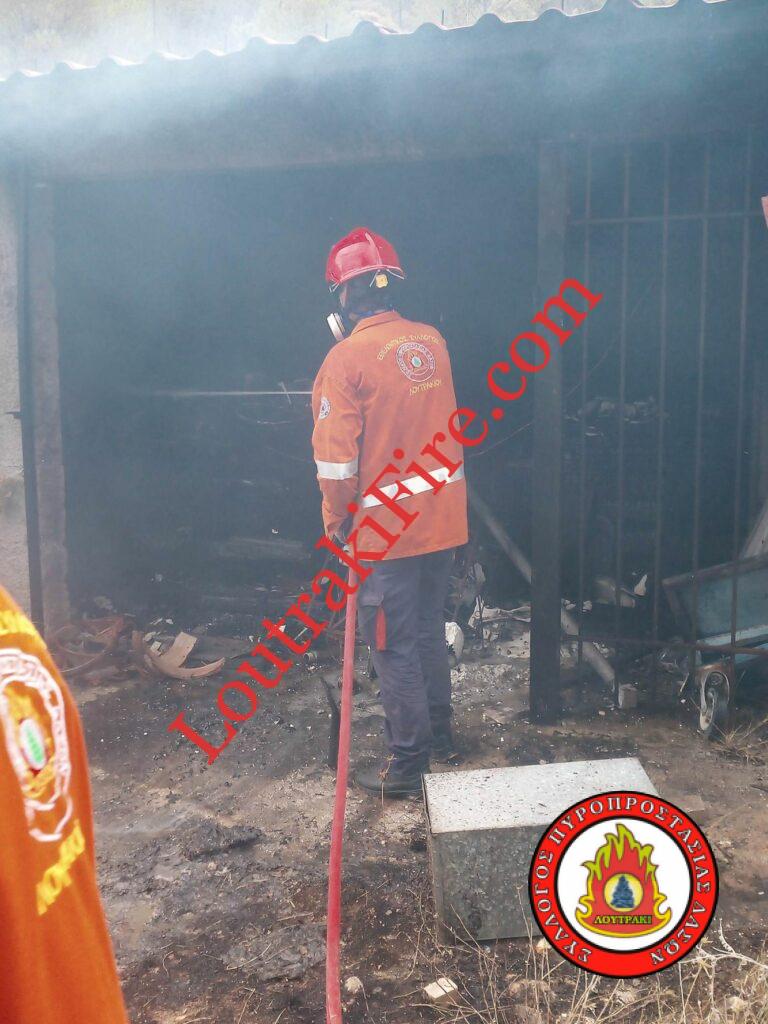 Πυρκαγιά σε αποθήκη στο Φλάμπουρο